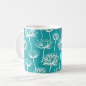 Lotusbloempatroon Koffiemok (Voorkant links)