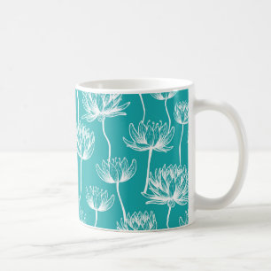 Lotusbloempatroon Koffiemok