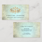 lotusbloemskincare visitekaartje (Voorkant / Achterkant)