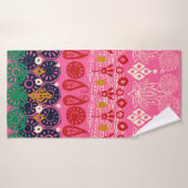 lotusblokroze badhanddoek (Badhanddoek)