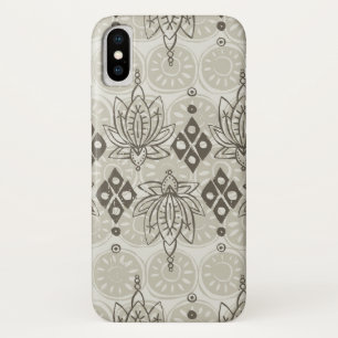 lotusdiamantlinnen iPhone x hoesje