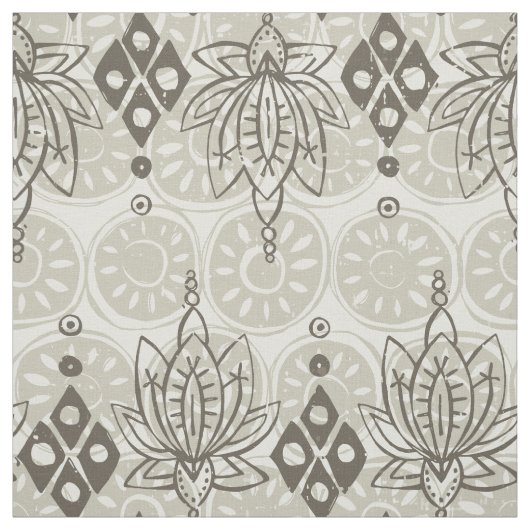 lotusdiamantlinnen stof (Swatch)