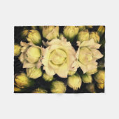 Lotusdröm- Elegant blomdesign Fleece Deken (Voorkant (Horizontaal))