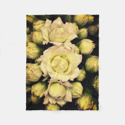 Lotusdröm- Elegant blomdesign Fleece Deken (Voorkant)