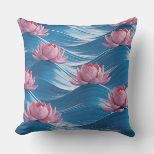 Lotusgolf Relief 3D Batik Motief Kussen