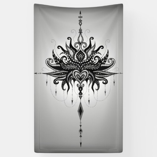 Lotusmandala Spandoek (Verticaal)