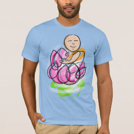 Lotusmonnikmeditatie T-shirt