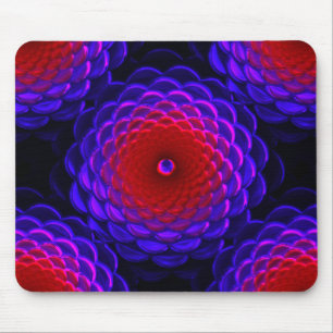 Lotuspatroon Glas Kunst 3B Muismat