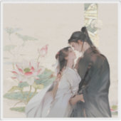 Lotusromance: Eeuwige liefde in Hanfu Sticker (Voorkant)