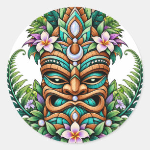Lotusvaren Tiki Sticker