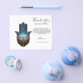 Lotusverlichting | Hamsa-handsymbool Flyer (Enkel)