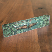 lotusvijver naambordje (Zijkant)