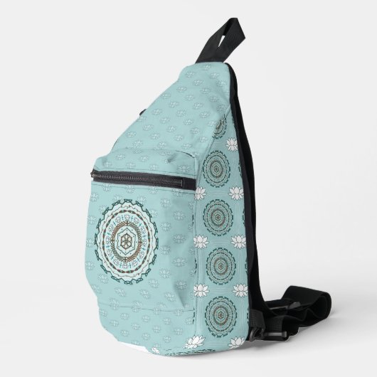 Lotusweefsel Sling Bag (Rechterhoek)