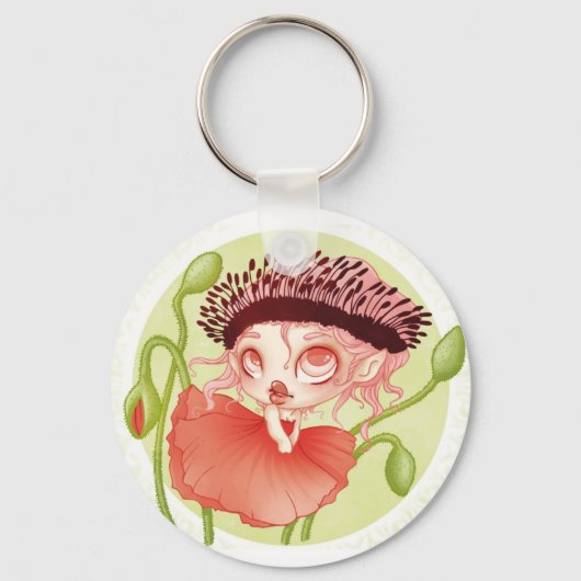 Lou Coquelicot Sleutelhanger (Voorkant)