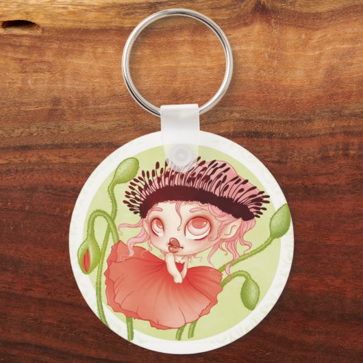 Lou Coquelicot Sleutelhanger (Voorkant)