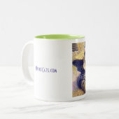 Lou Costello, schattige kitten mok (Voorkant links)