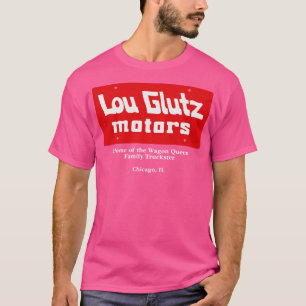 Lou Glutz Motors  licentie bord Vakantie T-shirt
