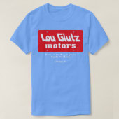Lou Glutz Motors  licentie bord Vakantie T-shirt (Design voorkant)