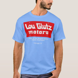 Lou Glutz Motors licentie bord Vakantie T-shirt