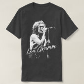Lou Gramm Retro Fan Art Design T-shirt (Design voorkant)