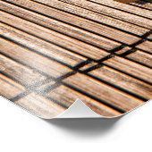 Lou Holtz motivatie prijsopgave en bamboe achtergr Foto Afdruk (Hoek)