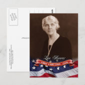 Lou Hoover, First Lady of the U.S. Briefkaart (Voorkant / Achterkant)