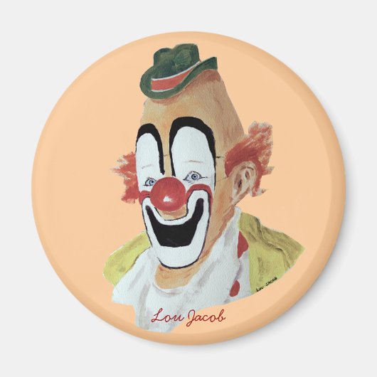 Lou Jacob Clown Magnet (Voorkant)