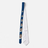 Lou Jacob Clown Necktie Stropdas (Achterkant)