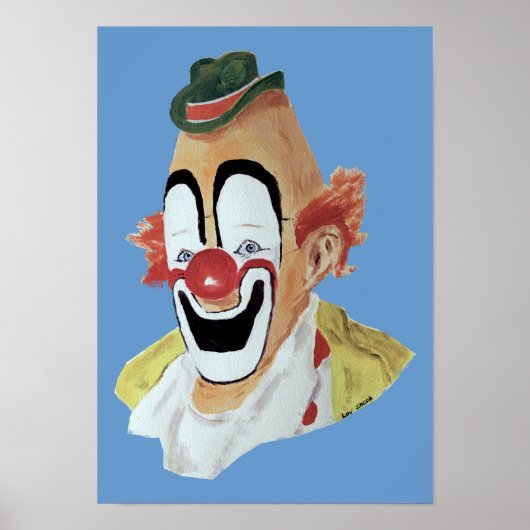 Lou Jacob Clown Print (Voorkant)