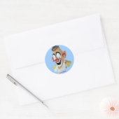 Lou Jacob Clown Sticker (Envelop)