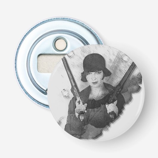 ¡Lou Lou Bangs! Button Flesopener (Voorkant)