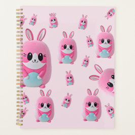 "Lou Lou". Een knuffelig, roze wezen Planner