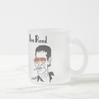 Lou Reed caricature Matglas Koffiemok
