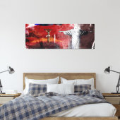 L'oublié de l'Apocalypse 2014 Canvas Afdruk (Insitu (Slaapkamer))