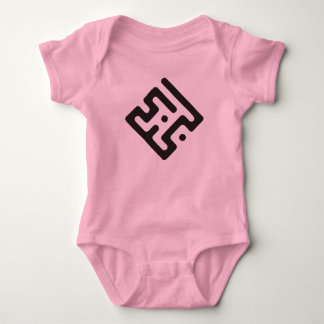 Loubna – Arabisch Kufi-kalligrafie babybodysuit Romper