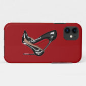LOUBOUTIN GESTAPELD Case-Mate iPhone CASE (Achterkant (horizontaal))