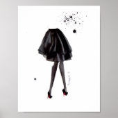 Louboutins in inkt poster (Voorkant)