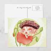 LouCoquelicot Briefkaart (Voorkant / Achterkant)