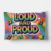 LOUD AND PROUD | LGBTQ+ Pride Ally Etui (Achterkant)