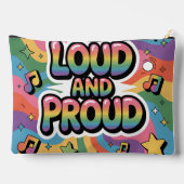 LOUD AND PROUD | LGBTQ+ Pride Ally Etui (Achterkant)