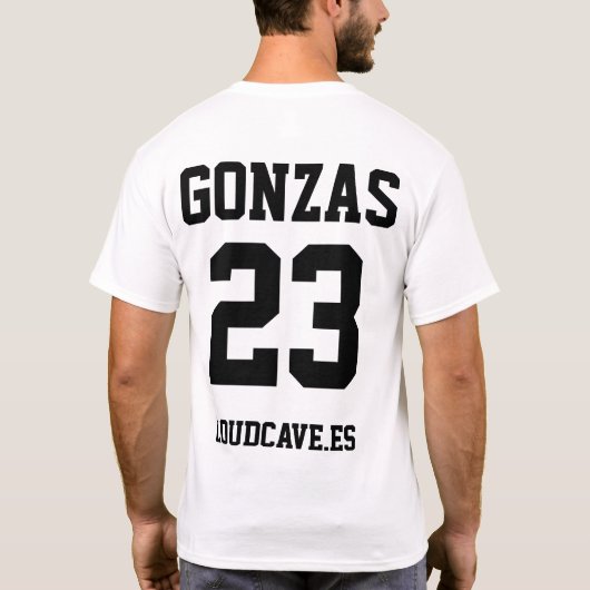Loud Cave - Gonzas T-shirt (Achterkant)