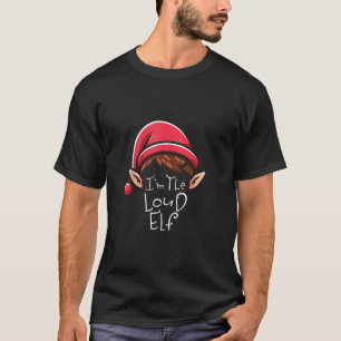 Loud Elf Groep Familie Bijpassende Kerstmis Kostuu T-shirt