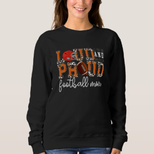 Loud en Football Mam Leopard Print Cheetah Trui