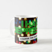 LOUD_ Ik heb depressie Mok (Voorkant links)