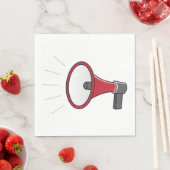 Loud Megaphone Servet (Insitu)