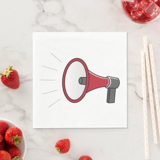 Loud Megaphone Servet (Insitu)