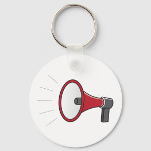 Loud Megaphone Sleutelhanger