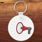 Loud Megaphone Sleutelhanger (Voorkant)