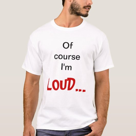 LOUD Opera Singer T-shirt (Voorkant)