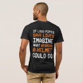 LOUD PIPES T-SHIRT (Achterkant volledig)